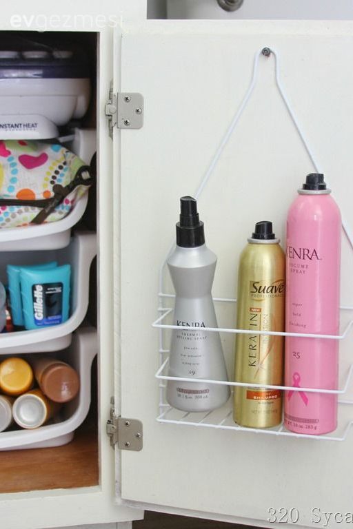 Banyo Dolabınıza Düzen Getirecek İşe Yarar Fikirler