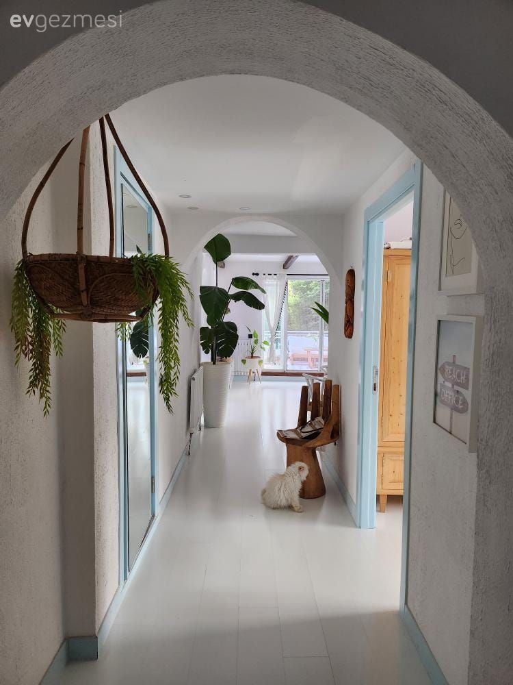 Ankara'da Olsa da Sahil Havası Estiren Bu Ev Değişimiyle Boyut Atlamış!