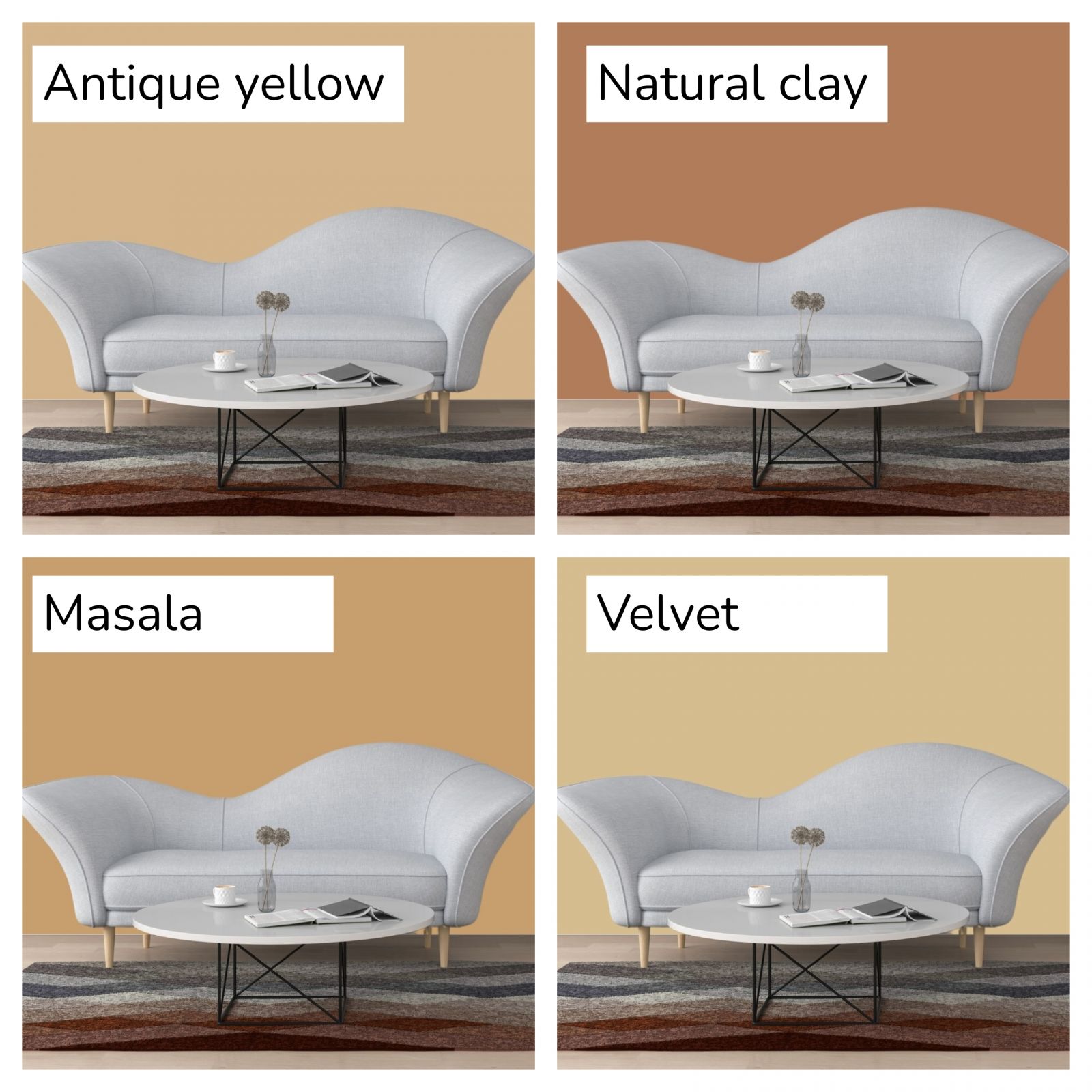 Boya Markalarının Kartelalarından Turuncu Duvar Boyası Tonları!