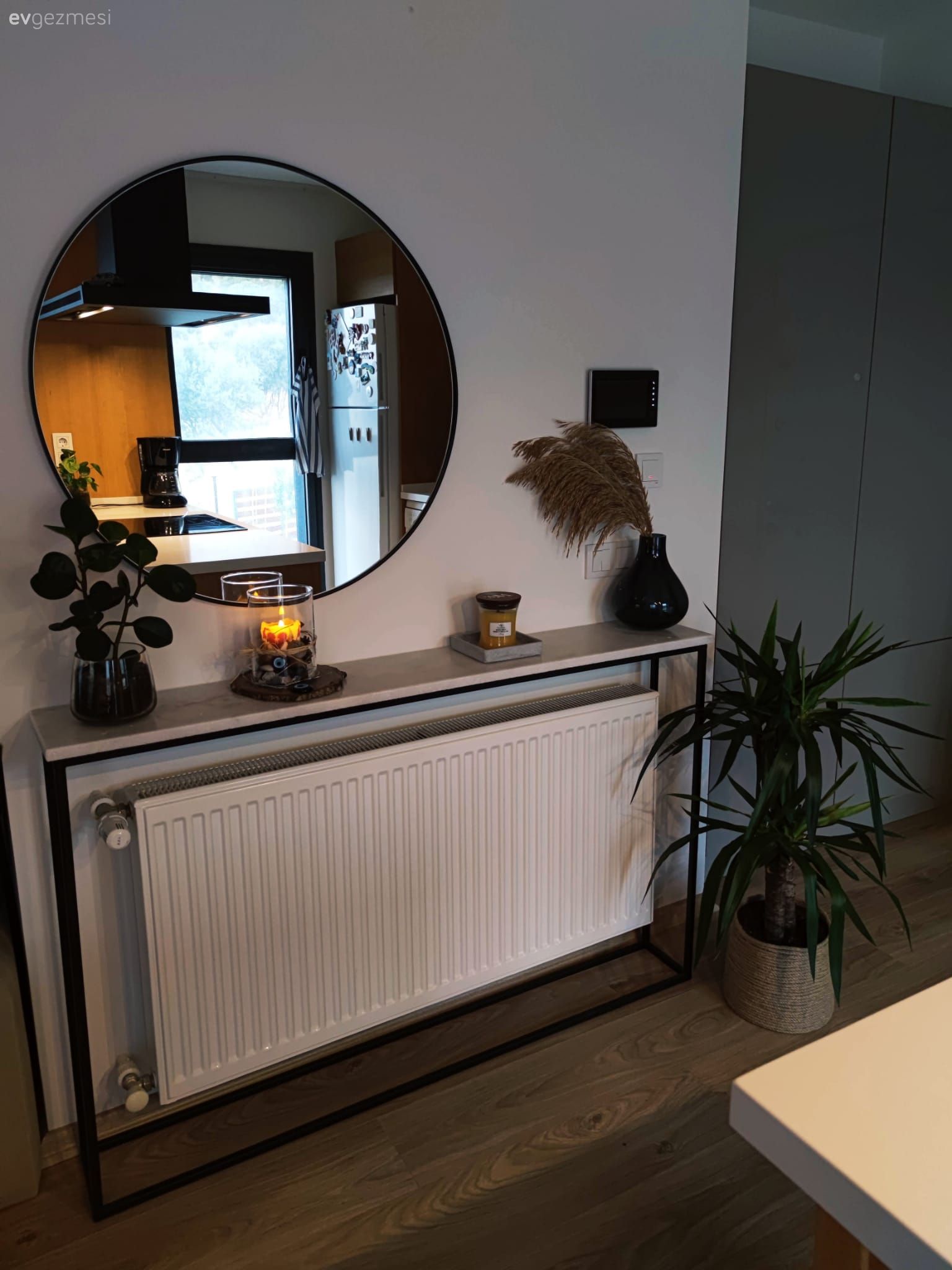 Dresuar, Yuvarlak ayna, Dekoratif ayna, Dekoratif Objeler