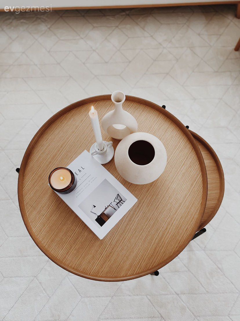 Halı, Orta sehpa, Sehpa, Krem, Kahverengi