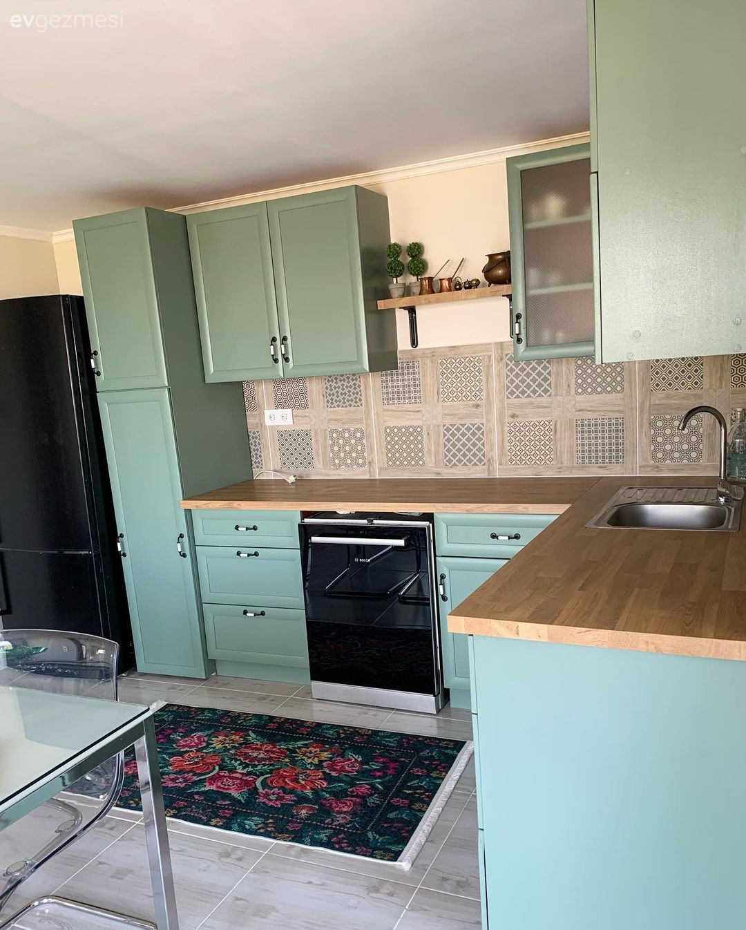 5000 TL'ye Mal Olan Bu Mutfağın Öncesi Sadece Dört Duvar!