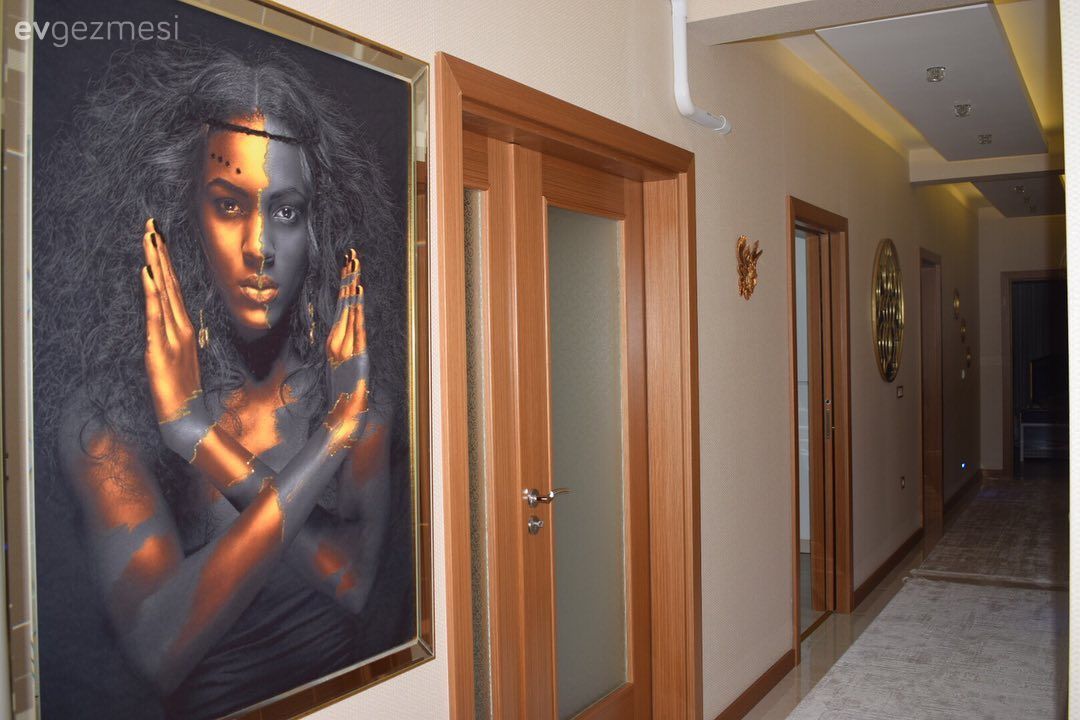 Antre, Tablo, Duvar dekorasyonu, Antre halısı, Metal duvar aksesuarı, Altın