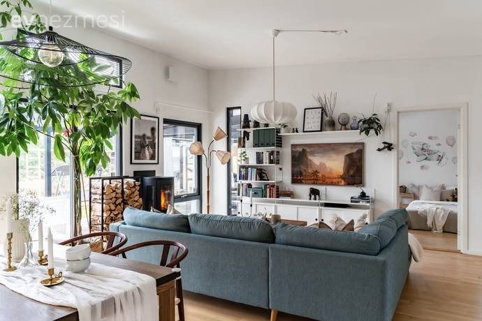 95 M2'lik Bu Ev Kalabalık Olmayan Bir Aile İçin Her Şeyi Sunuyor