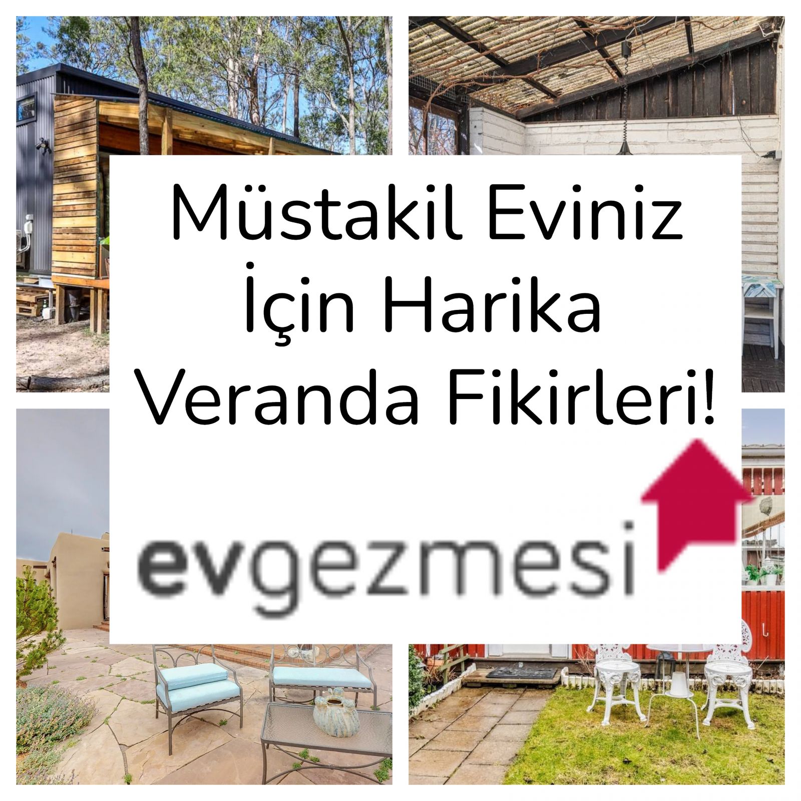 Müstakil Eviniz İçin Harika Veranda Fikirleri