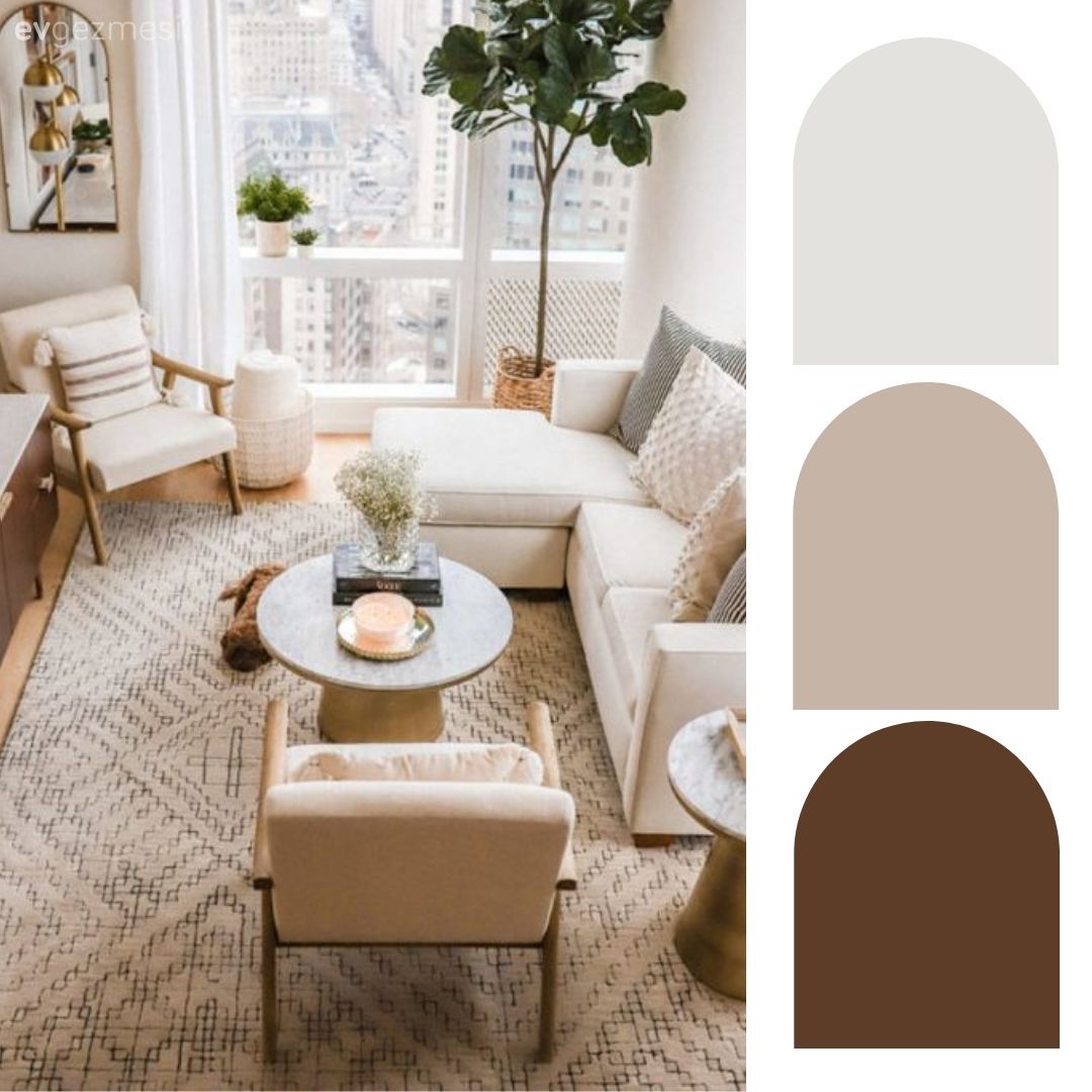 Küçük Odaları Büyük Gösteren Kurtarıcı Renk Kombinasyonları