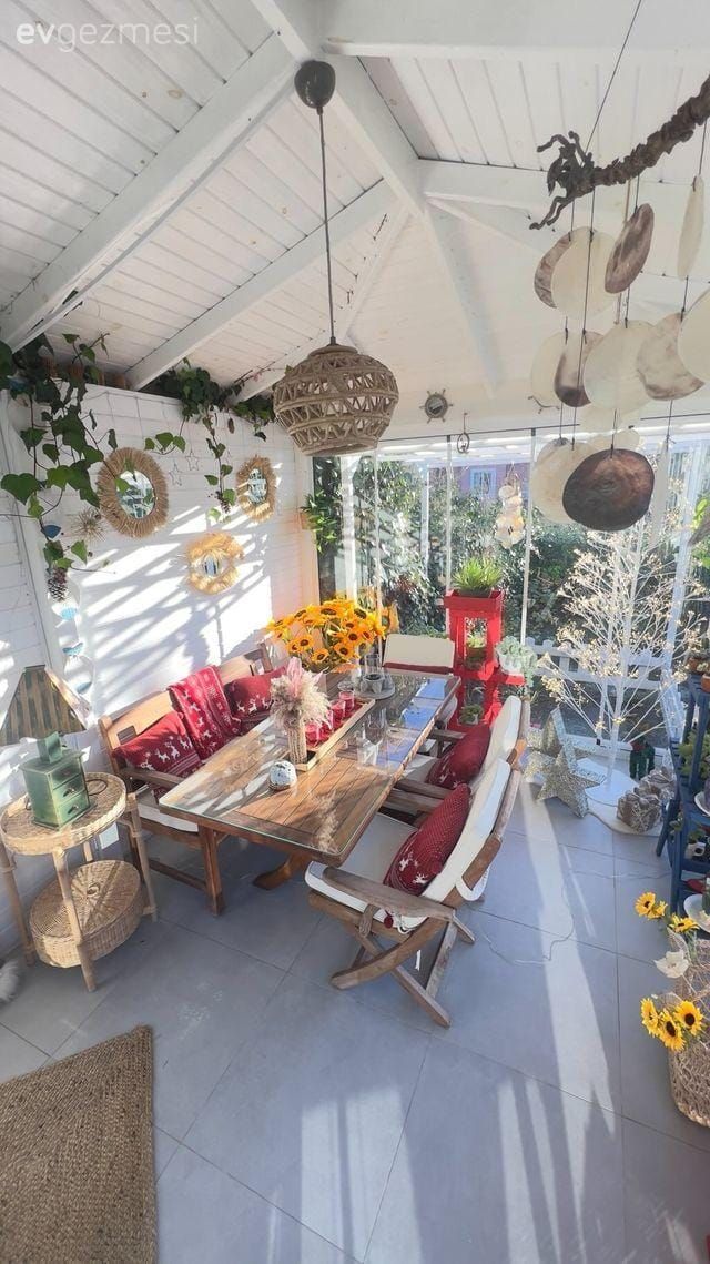 Bu Kış Bahçesi Ortamıyla Keyifli Anları Garantilemiş!