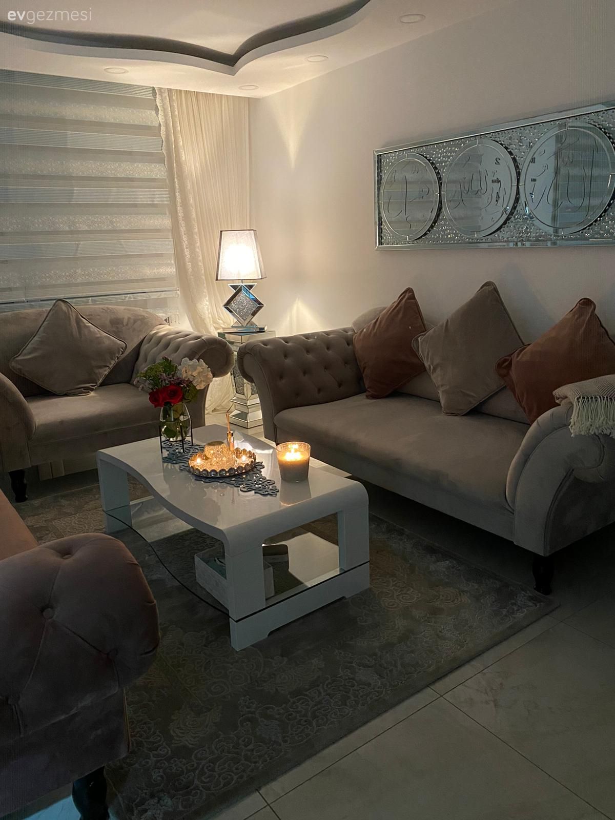 Bu Evde Işıltı ve Sükunet Dengesi Oldukça İyi Ayarlanmış!