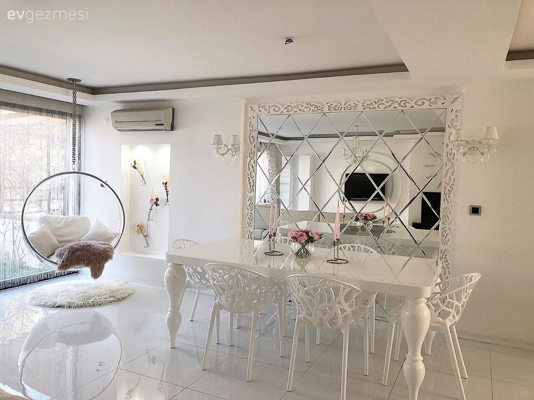 Bu Evde Yuvarlak Formların Yeri Hepsinden Bir Adım Önde!