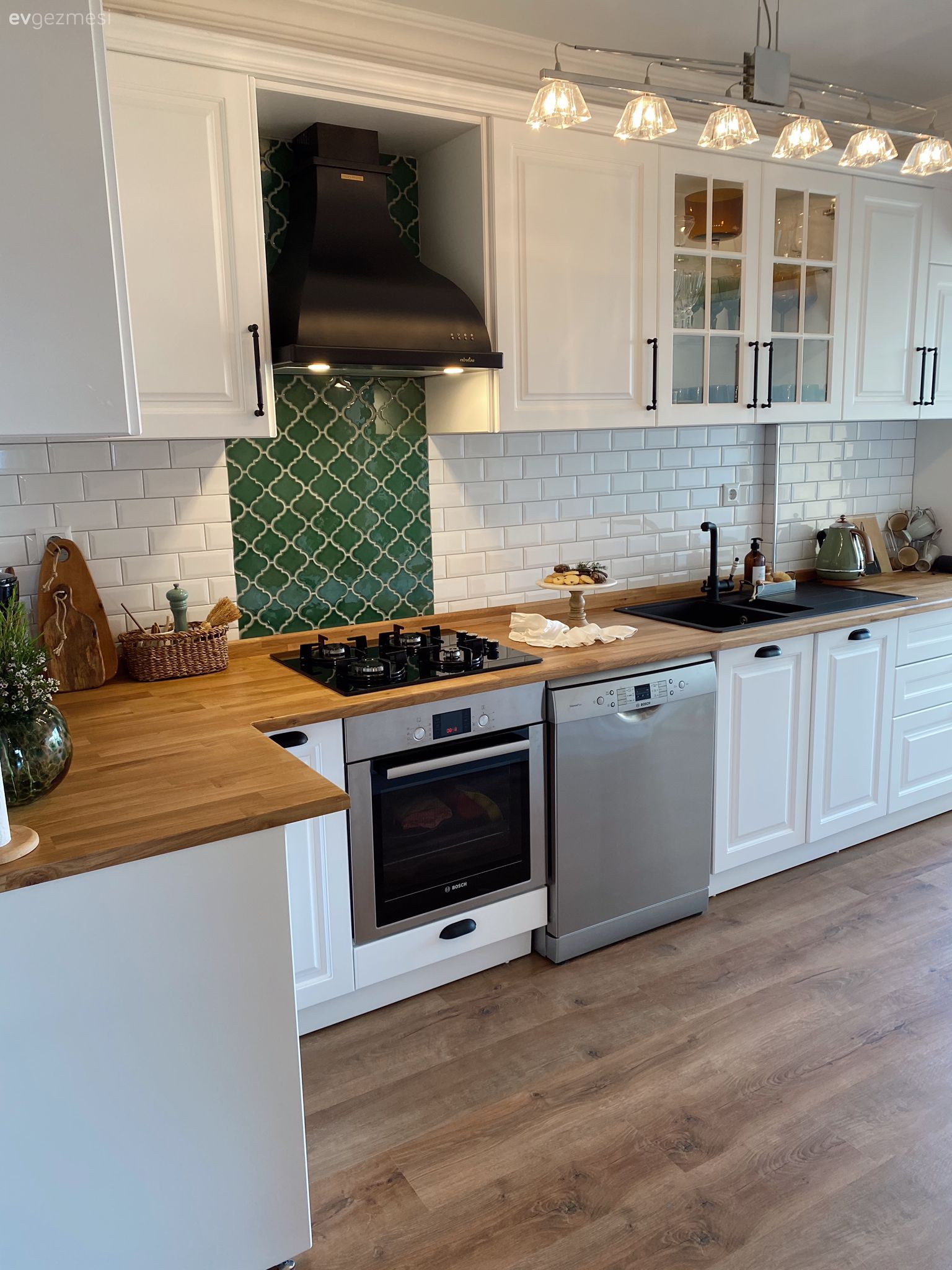 Bu Country Mutfakta Hem Ferahlık Var Hem De Sıcaklık