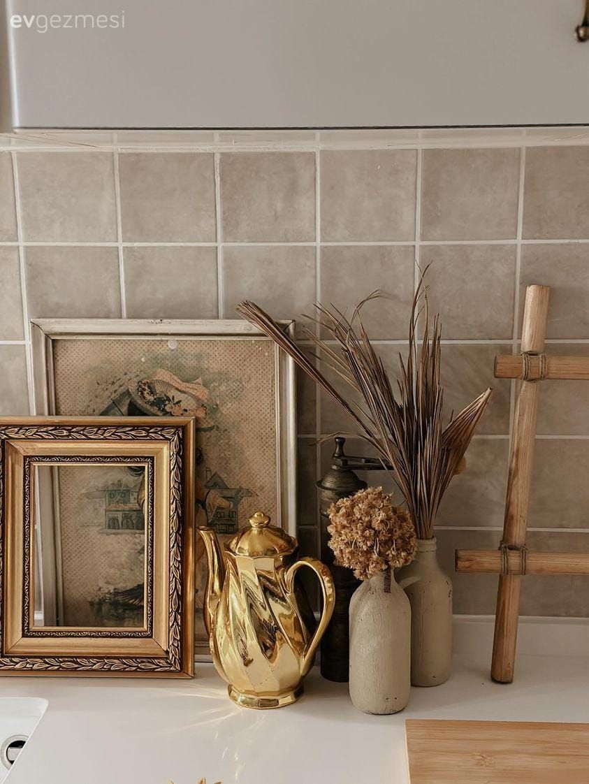 Mutfak, Beyaz, Vizon, Mutfak tezgahı, Mutfak tezgah arası, Tezgah arası seramik, Mutfak aksesuarları