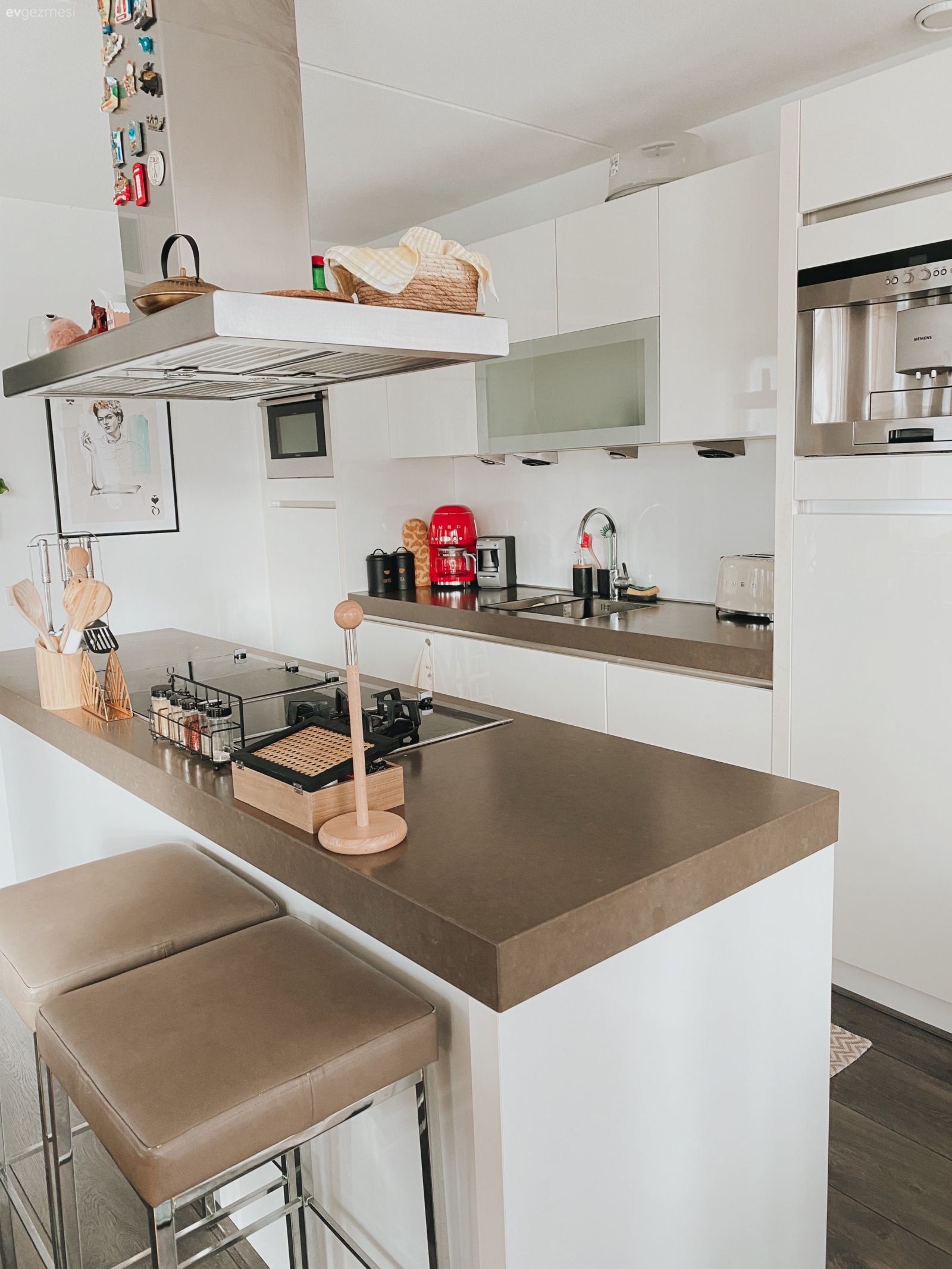 Bu Evde Duvar Boyamak Yasak Ama Renkli Mobilya Kullanmak