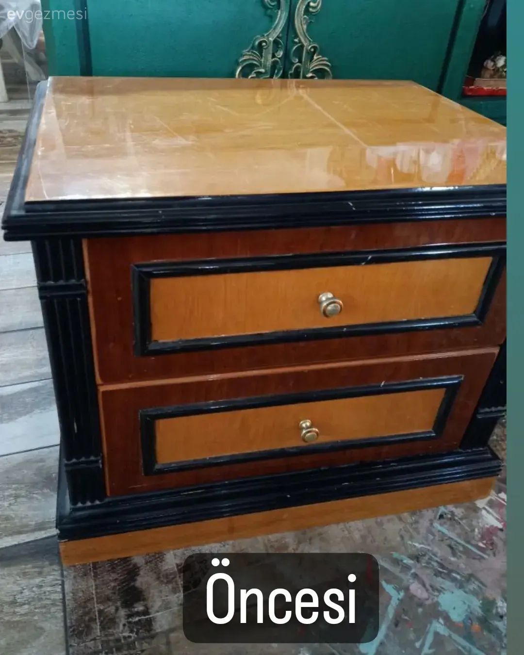 Öncesi&Sonrası: Düz Mobilyalar Adeta Sanat Eserine Dönüşmüş!