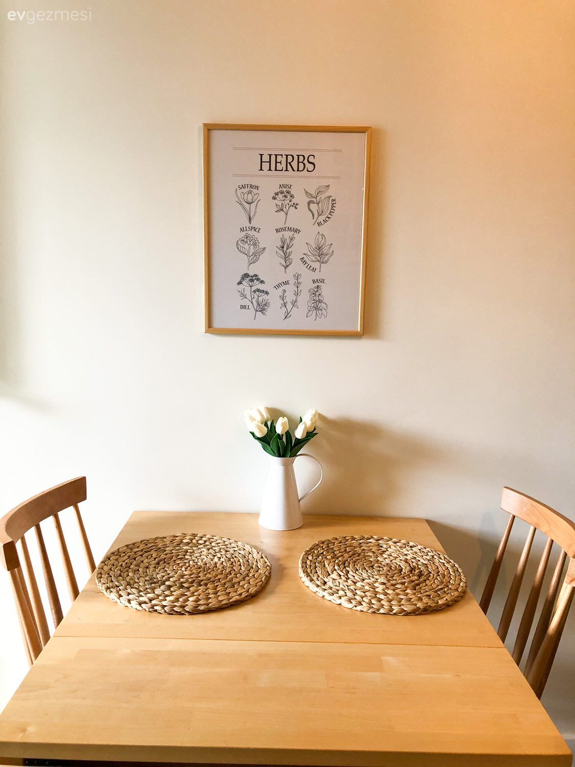 Tablo, Duvar dekorasyonu, Yemek masası, Ahşap Mobilya, Sandalye