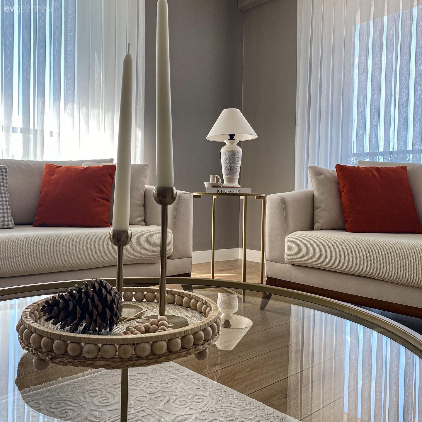 Bu Evde Modern ve Country Harmanı Keyif Seviyesini Çok Yükseltmiş!