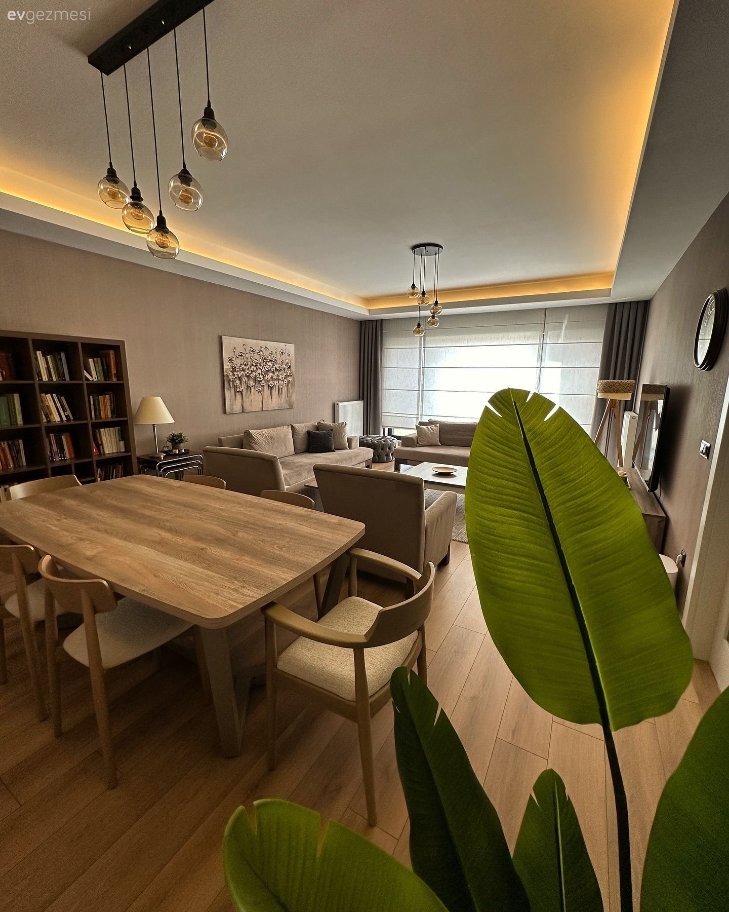 Bu Ankara Evinde Modern Stilin Sesi Yüksek Tonda Duyuluyor!