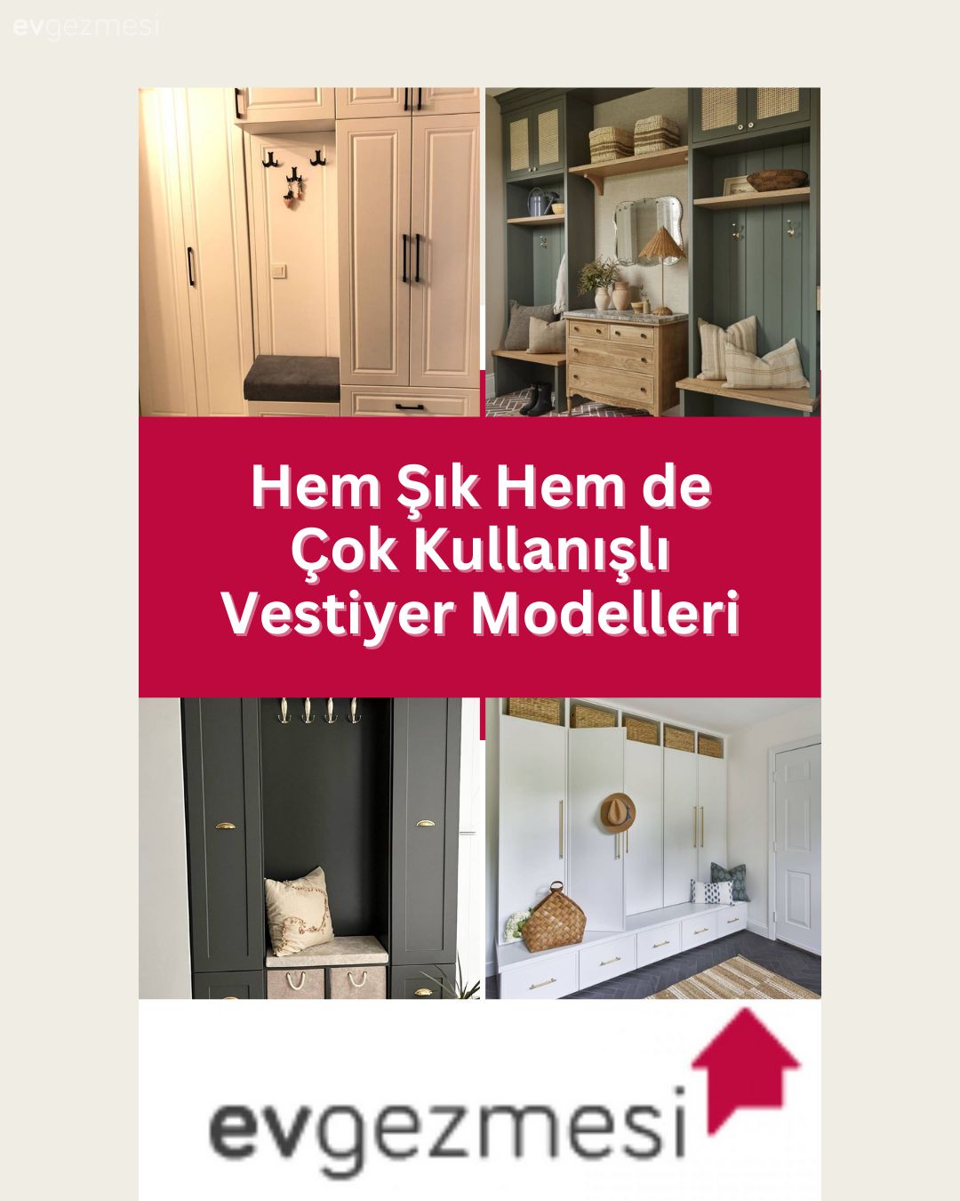 Hem Şık Hem de Çok Kullanışlı Vestiyer Modelleri