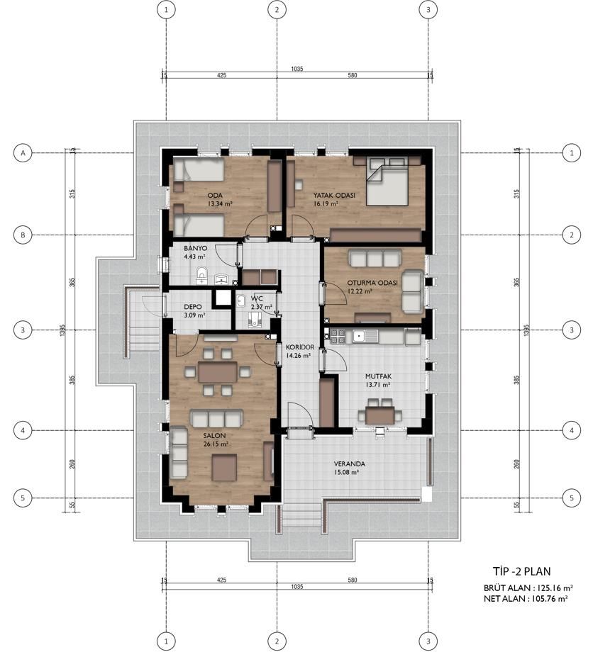 Müstakil Ev Yapacaklar İçin TOKİ Köy Evi Projeleri