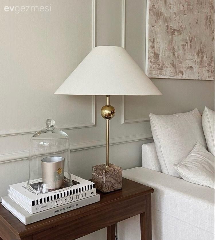Duvar çıtalama, Beyaz, Abajur, Aydınlatma, Tablo, Duvar dekorasyonu, Yan sehpa, Sehpa