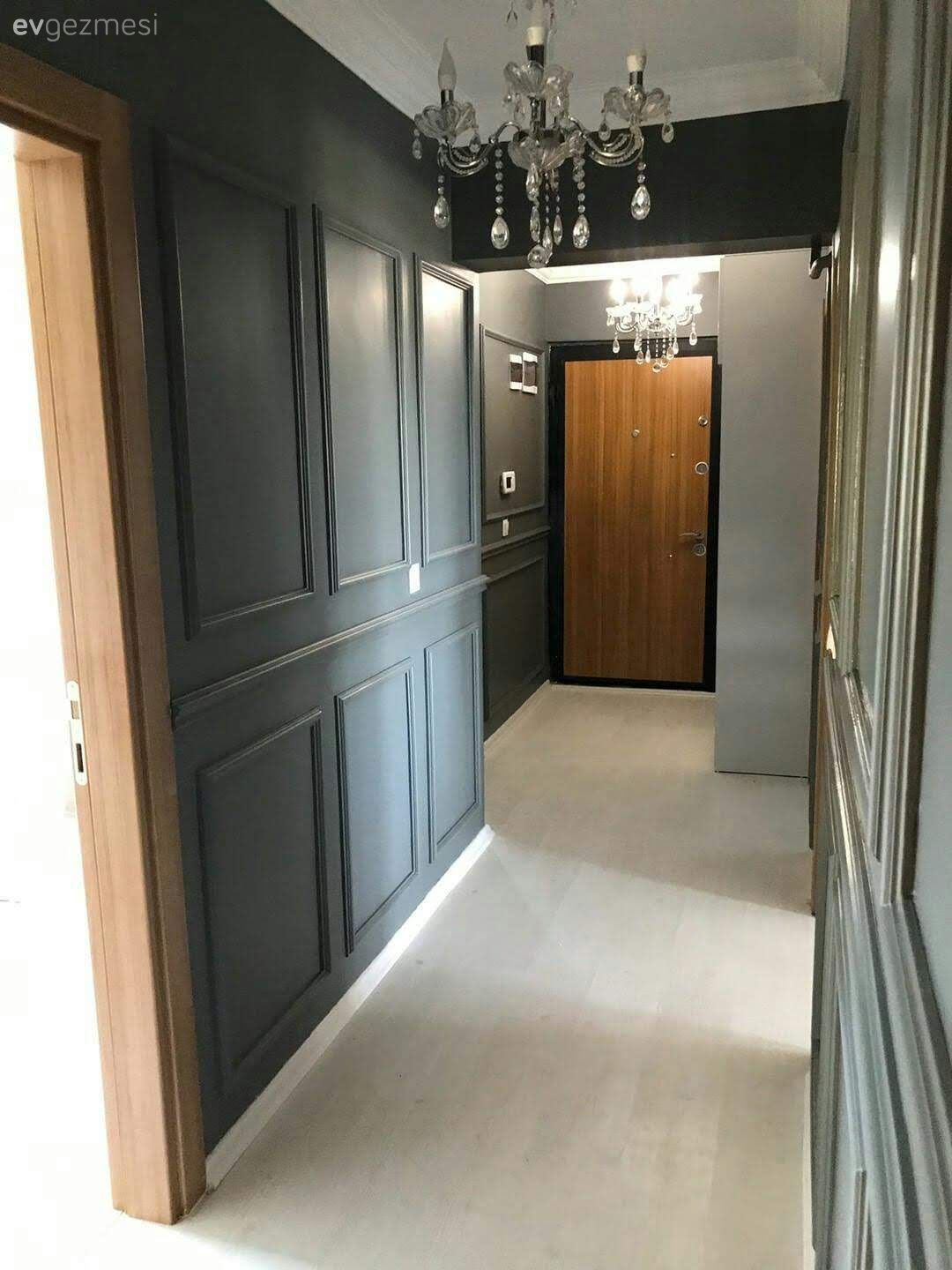 Bu Evde İddialı Renkler Mimari Dokunuşlarla Buluşuyor