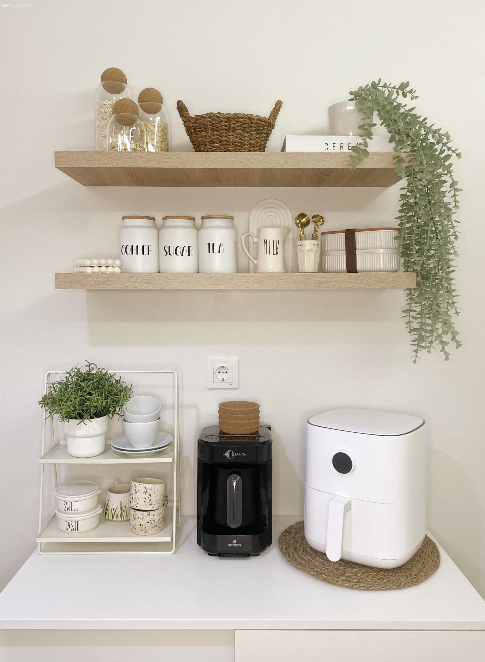 Mutfak rafı, Mutfak, Mutfak aksesuarları, Duvar rafı, Duvar dekorasyonu