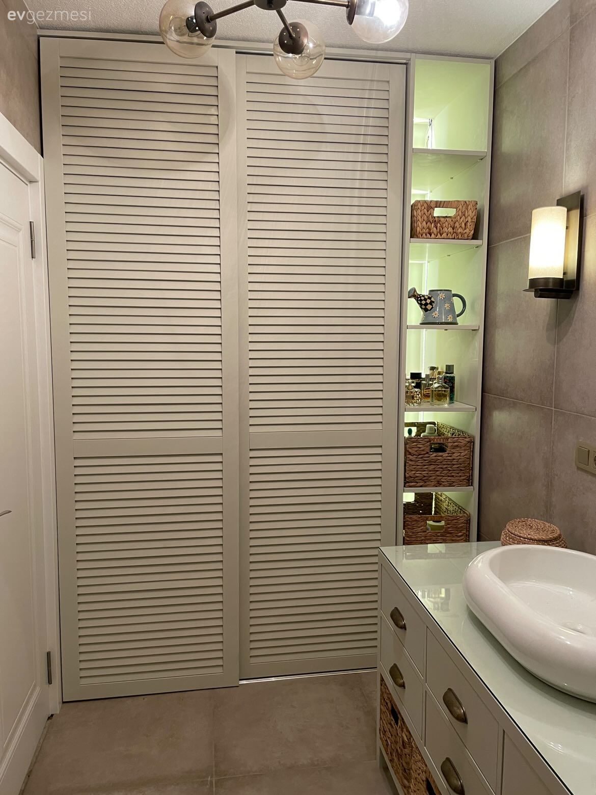 İşlevselliği Önemseyen Bu Banyo Samimi Havasıyla da Dikkatleri Çekiyor!