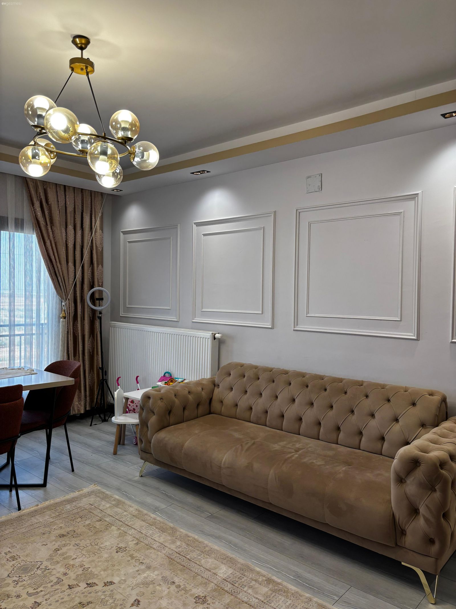 Bu Toki Evinde Mutfak Tek Duvardan Koridor Tipine Geçmiş