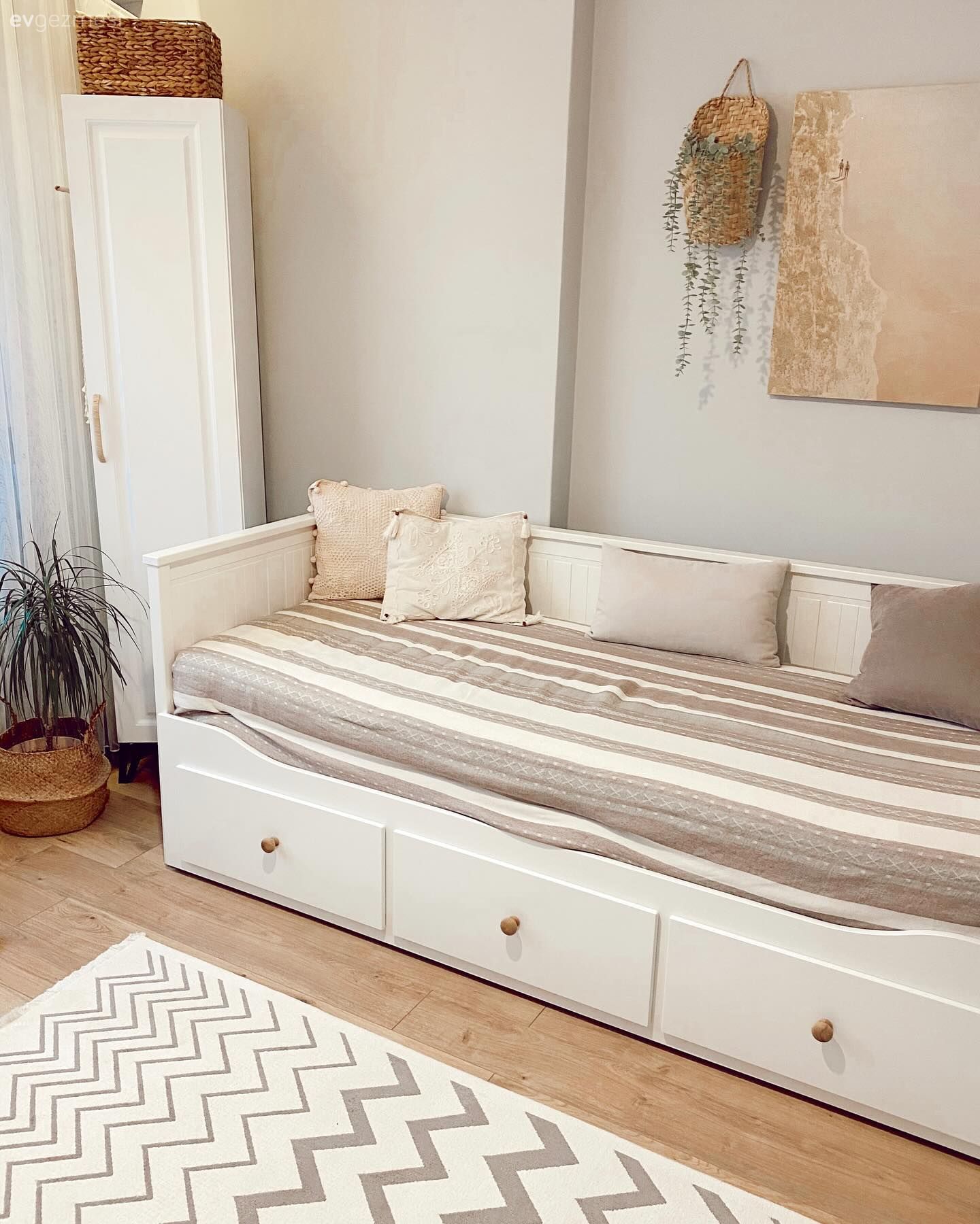 Bu Ferah ve Samimi Evde Farklı Tarzlar İç İçe