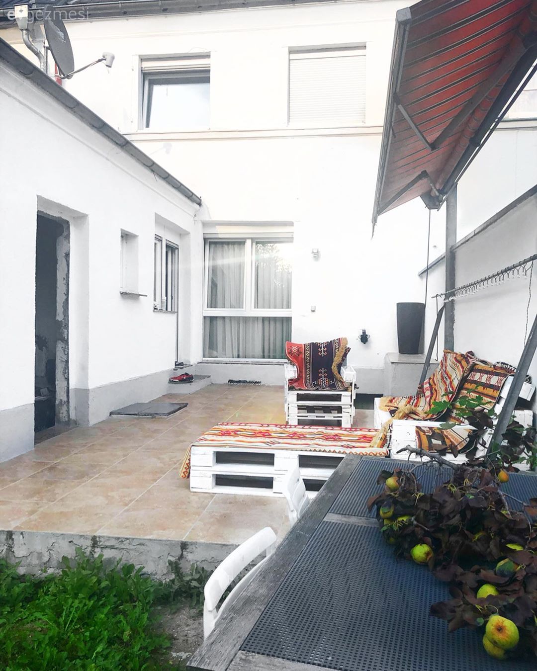 Bahçe, Palet, Öncesi / Sonrası, Dubleks evler