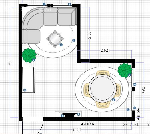 Küçük Salonda Eşyalar Nasıl Yerleştirilir? L-Tipi Salon Taslakları!