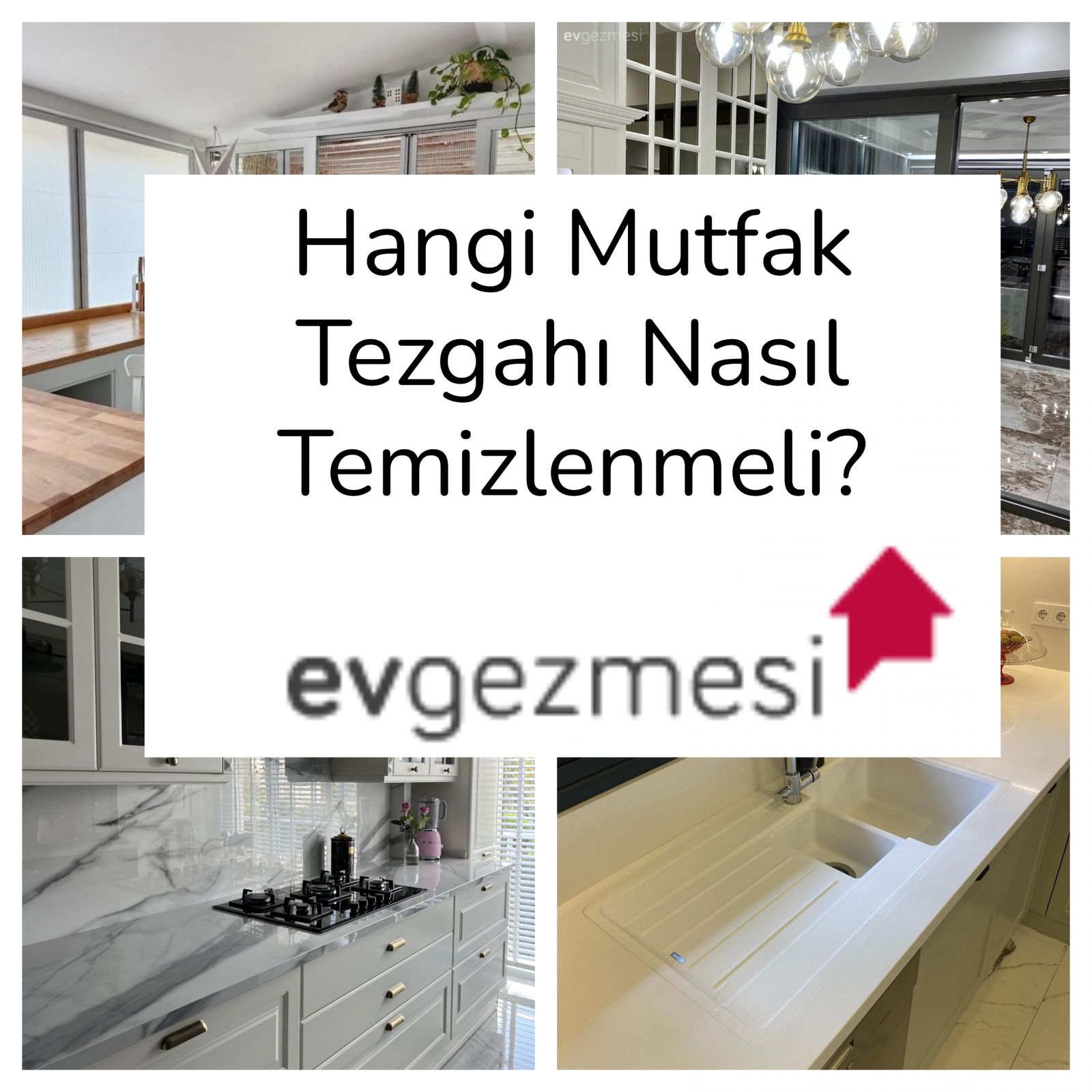 Hangi Mutfak Tezgahı Nasıl Temizlenmeli?