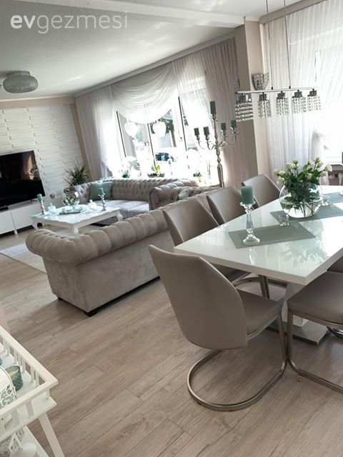 Ev Gezmesi: Mimari Dokunuşlarla Zenginleşen Ferah Bir Dekor