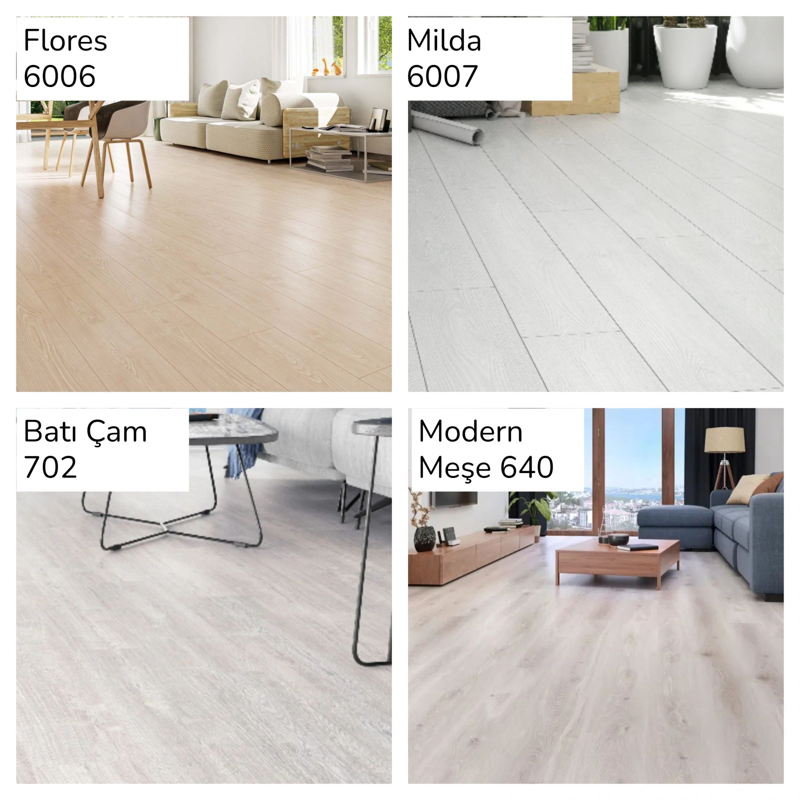 Küçük Alanlara Çok Yakışan Parke Renkleri