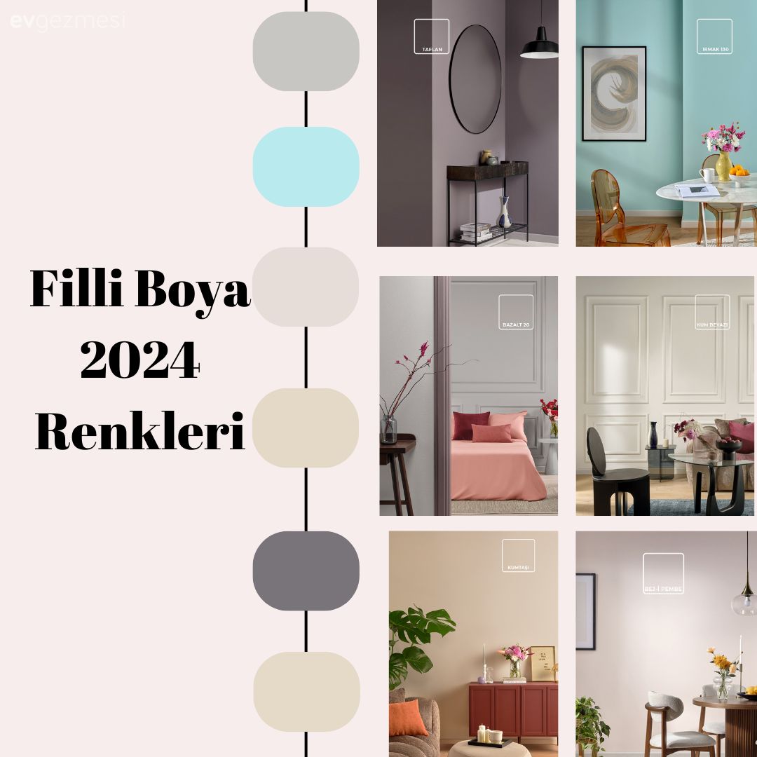 Boya Markalarının 2024 Yılı İçin Seçtiği Duvar Boyaları