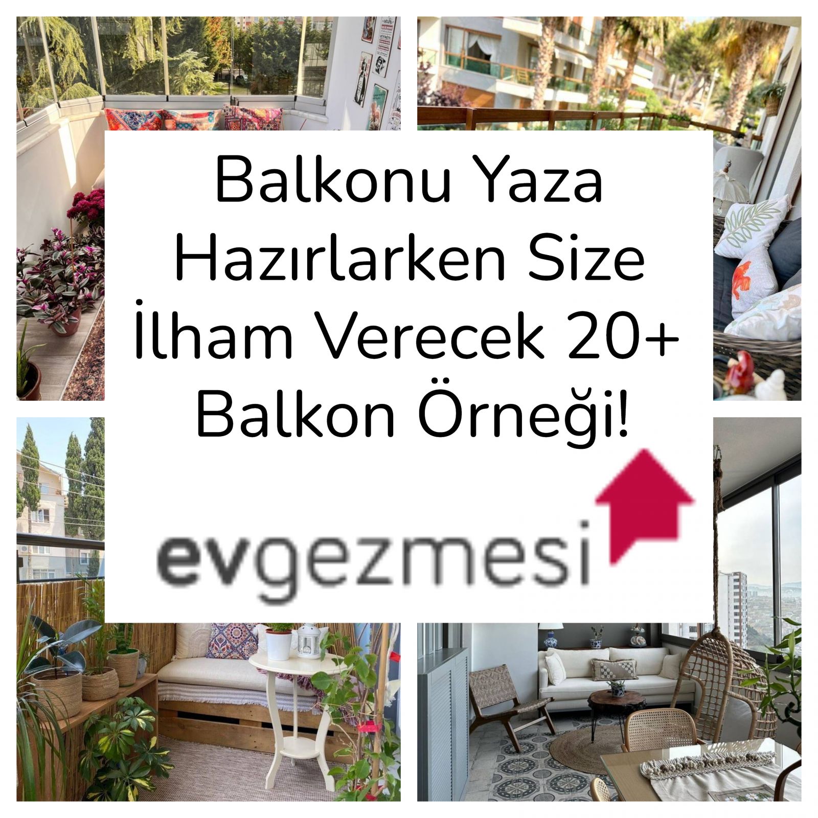 Balkonu Yaza Hazırlarken Size İlham Verecek 20+ Balkon Örneği!