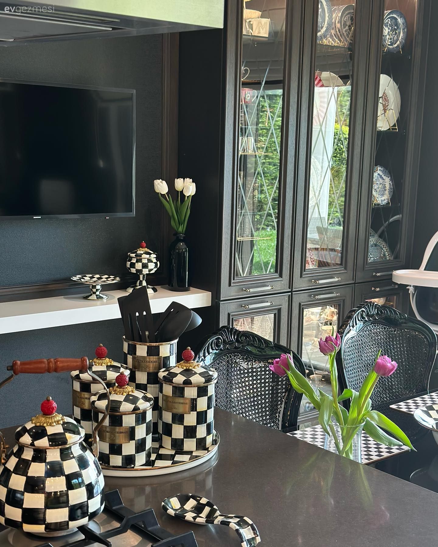 Mutfak, Beyaz, Antrasit  , Siyah, Mutfak aksesuarları