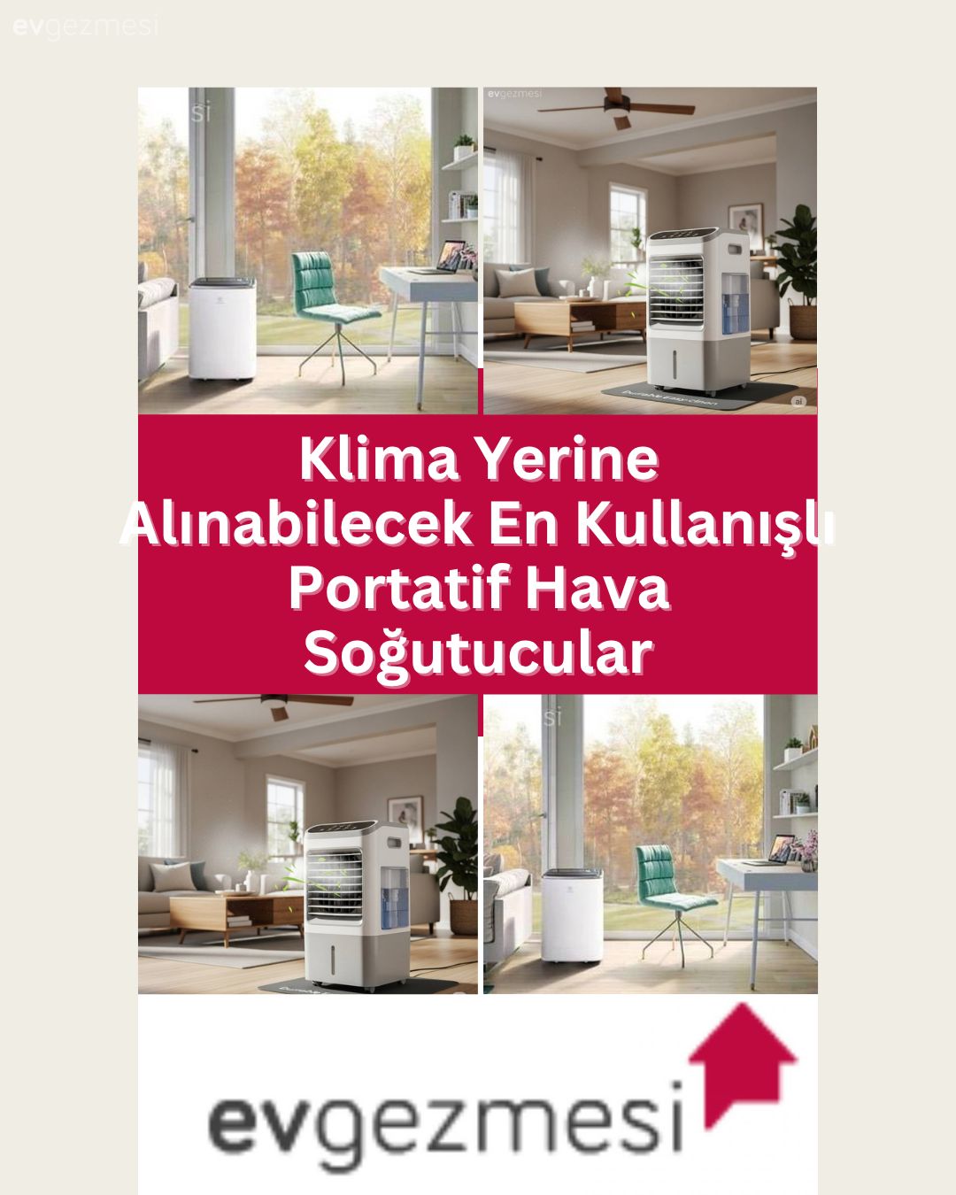 Klima Yerine Alınabilecek En Kullanışlı Portatif Hava Soğutucular