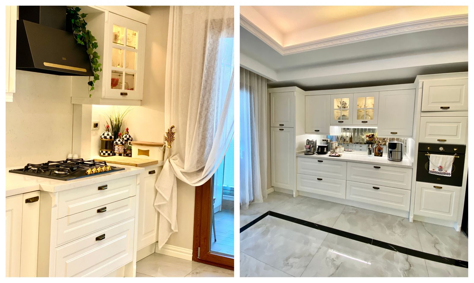 Farklı Tarzlardan Detaylar Mutfağın Genelinde Art Dekoya Dönüşmüş!