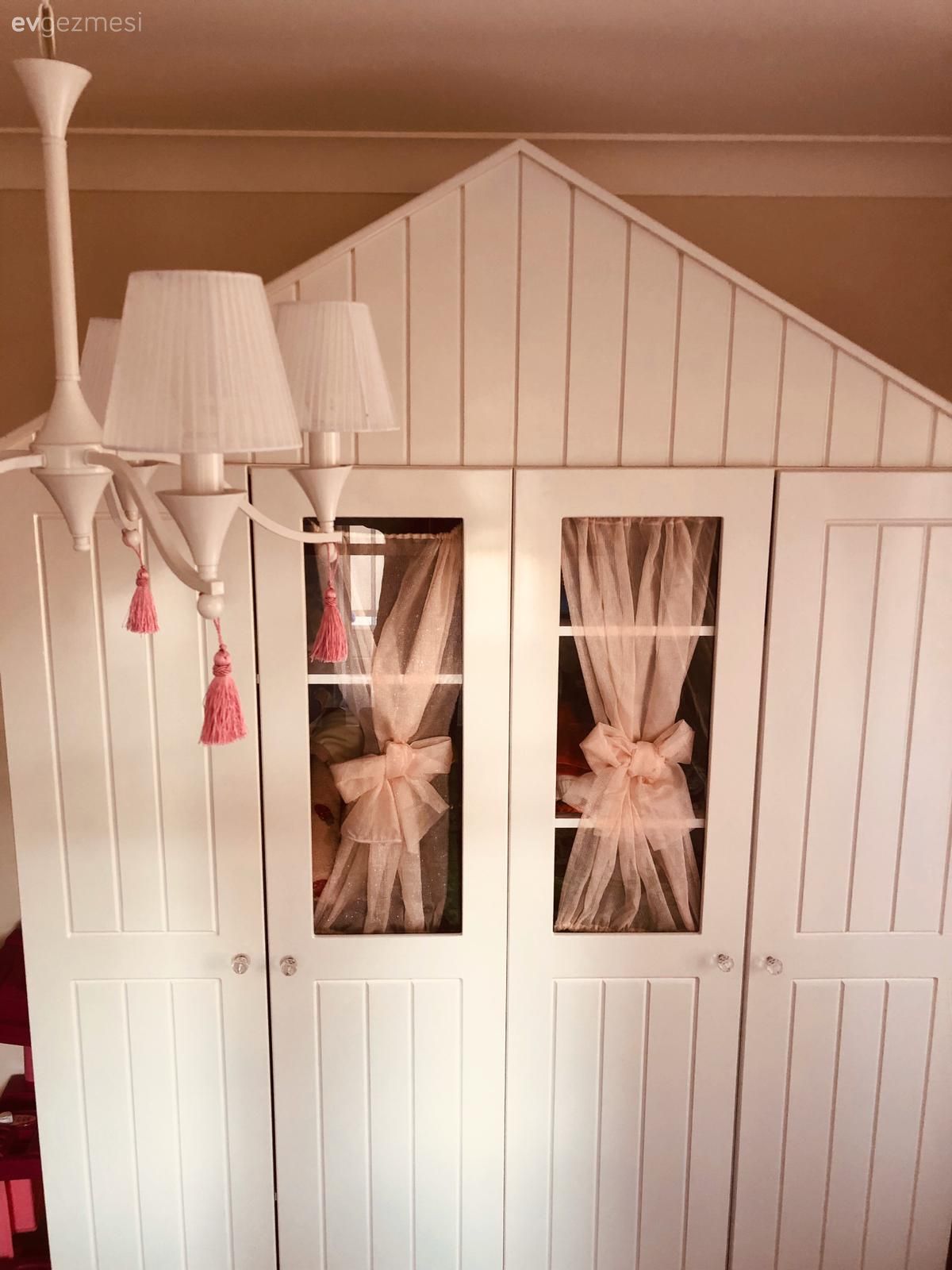 Çocuk Odası, Avize, Aydınlatma, Çocuk odası aydınlatması, Gardrop, Beyaz