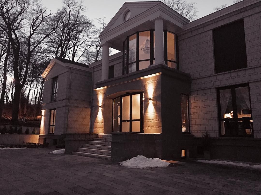 Dubleks evler, Dış cephe, Bahçe