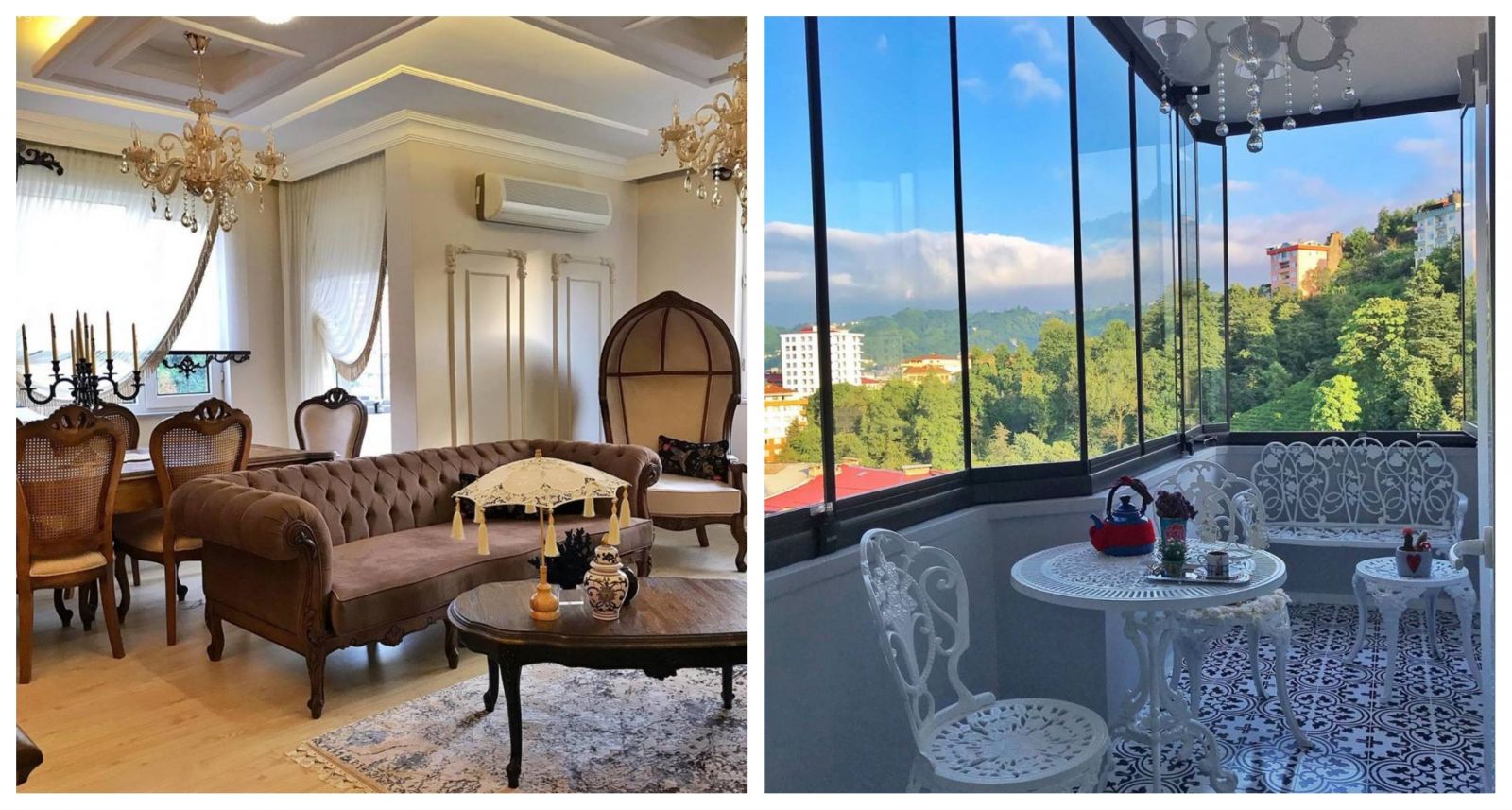 Bu Rize Evinin Yeni Dekorunda Modern ve Country Kucaklaşmış