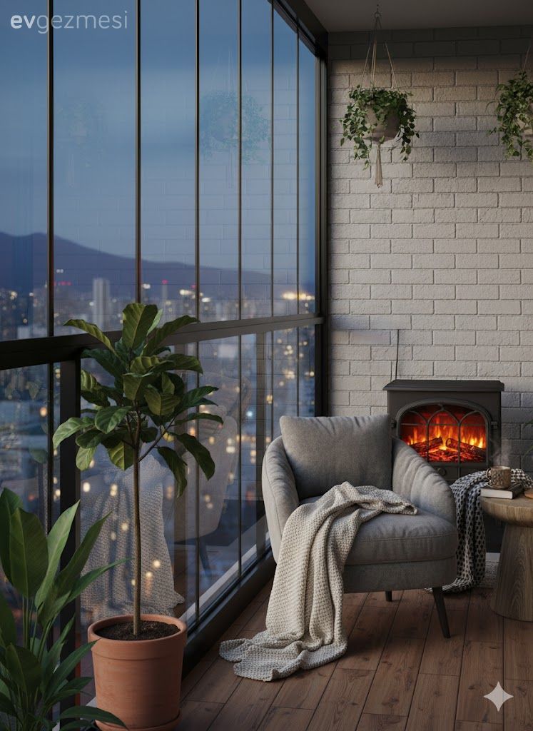 Cam Balkonu Kışa Hazırla: En Kolay ve Etkili Isıtma Yöntemleri