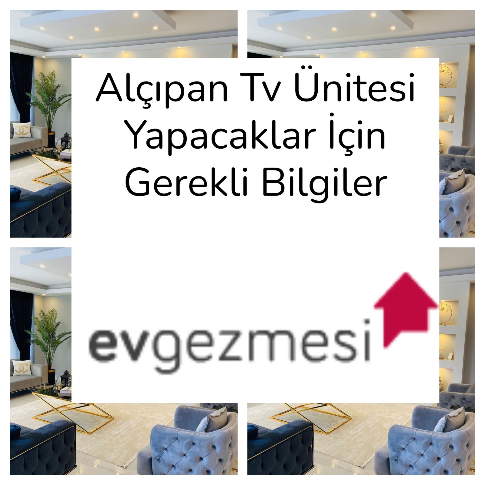 Alçıpan Tv Ünitesi Yapacaklar İçin Gerekli Bilgiler