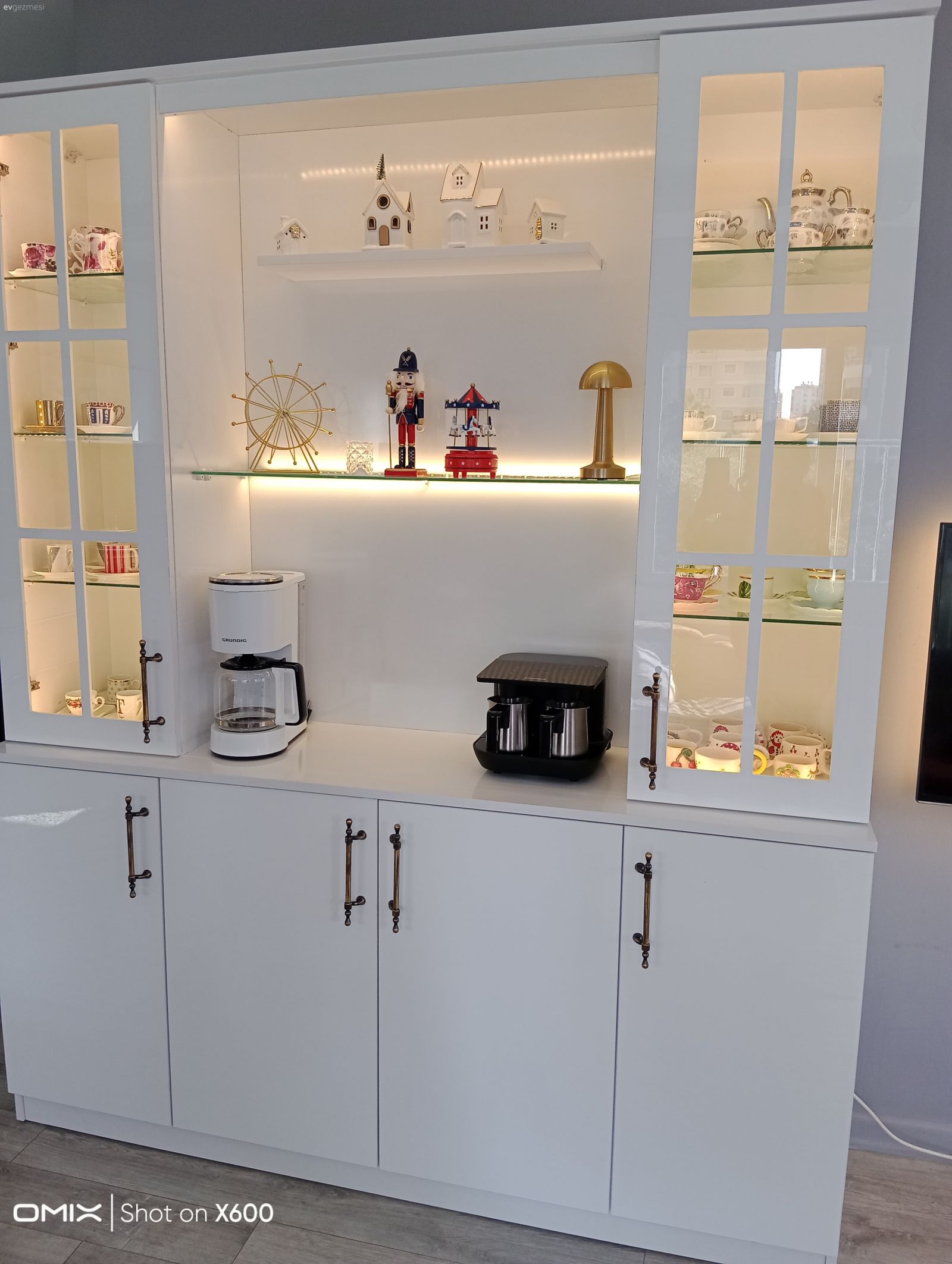 Kahve köşesi, Beyaz, Mutfak aksesuarları, Mutfak