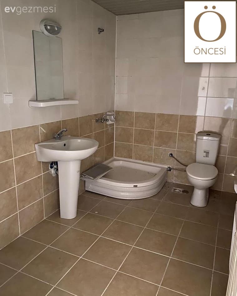 Öncesi&Sonrası: Sıradan Bir Banyo Bildiğin Lüks Mekana Dönüşmüş!