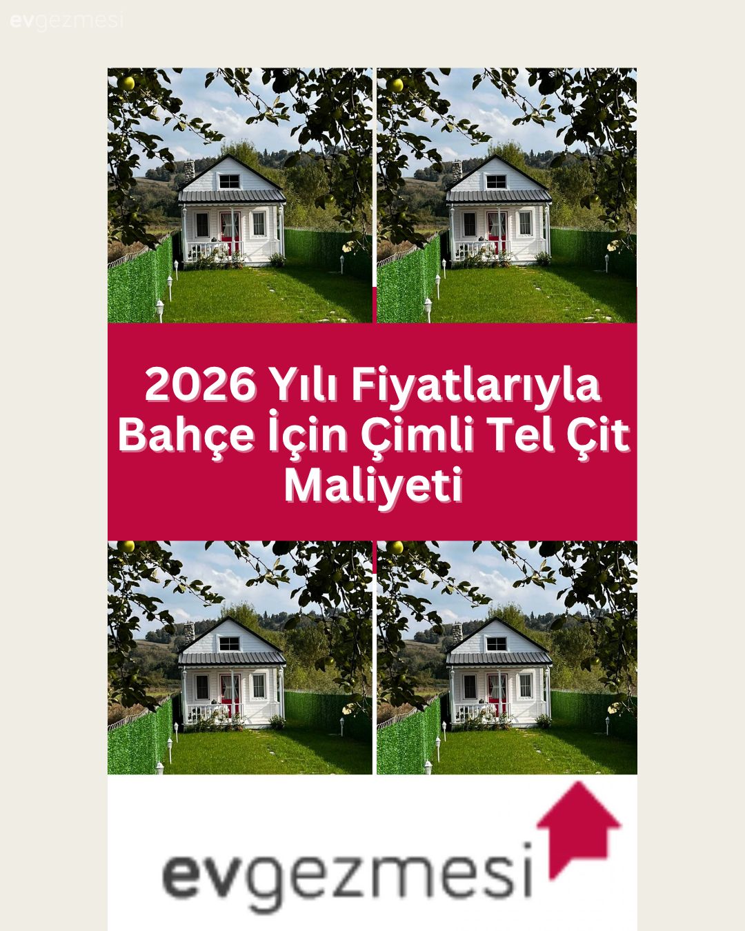 2026 Yılı Fiyatlarıyla Bahçe İçin Çimli Tel Çit Maliyeti
