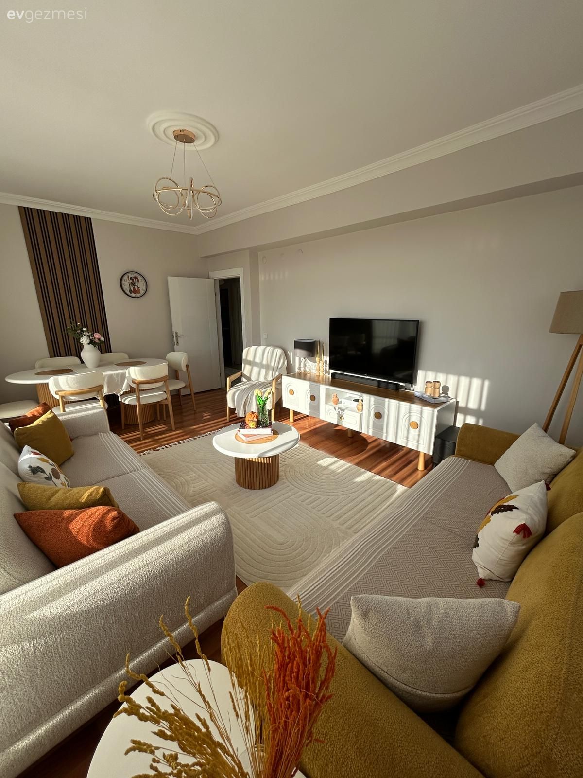 Bu Kayseri Evinde Ulaşılabilir Parçalarla Samimi Şıklık Yakalanmış