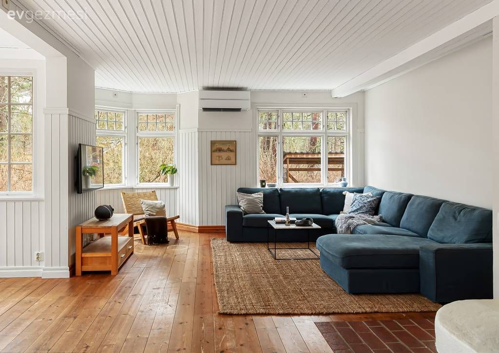 Müstakil Ev Modelleri: 140 M2 İki Katlı Balkonlu Ev!