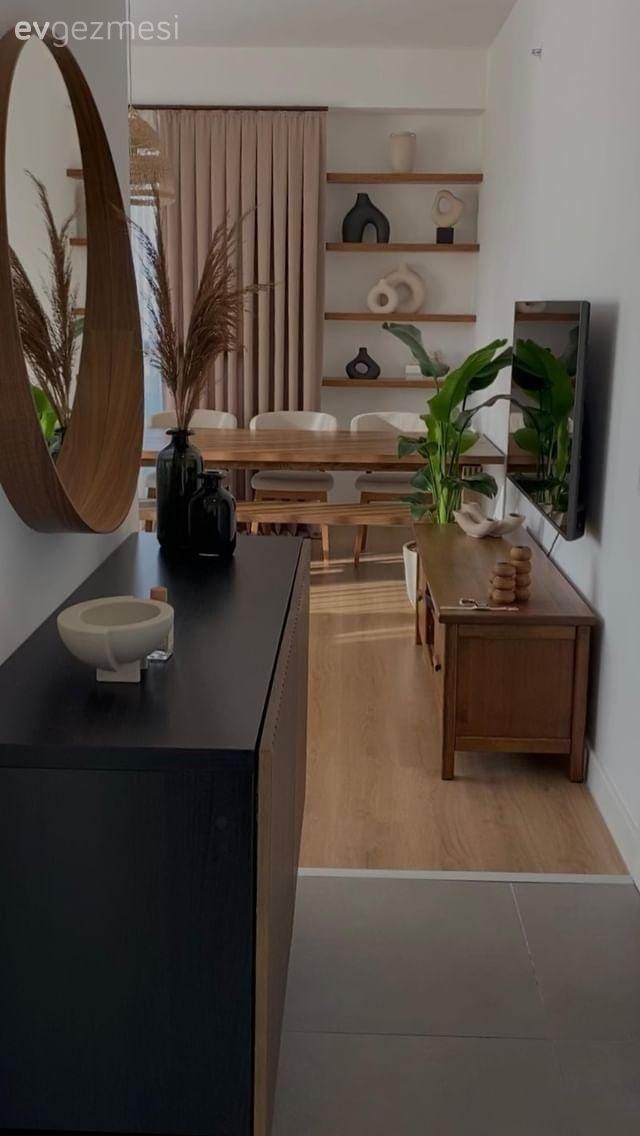 Bu İstanbul Evinde Küçük Alanı Verimli Kullanmak Temel Amaç Olmuş!