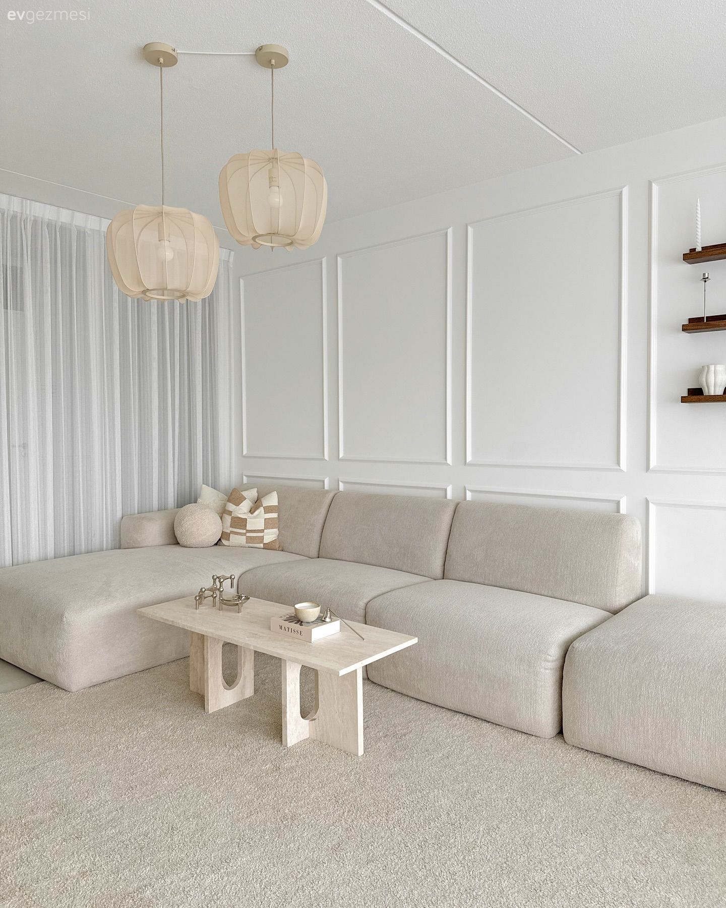 Çıtalarla Cazibe Kazanan Bu Ev Ferahlıktan Vazgeçmiyor